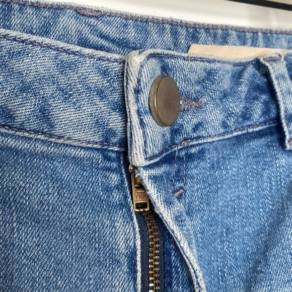 Asos Denim Women's Light Wash High-Rise Distressed Skinny Leg Jeans size 31 - Picture 5 of 9